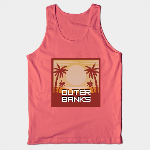Welcome to Outer Banks Tank Top by Hello Sunshine